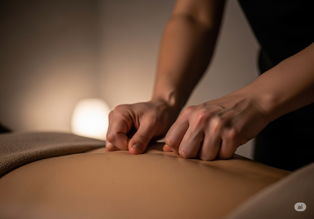 Masaje descontracturante profundo para aliviar el dolor muscular